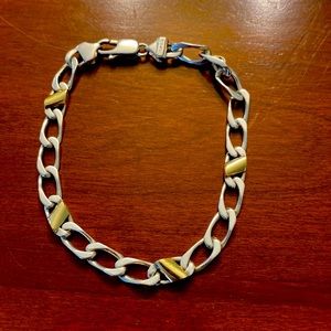 Authentic Tiffany chain link bracelet